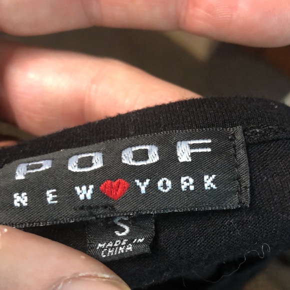 👑 Poof New York Crop Top Small - Picture 4 of 5